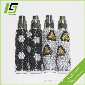 Colored ego diamond battery China ego battery cheap ego battery